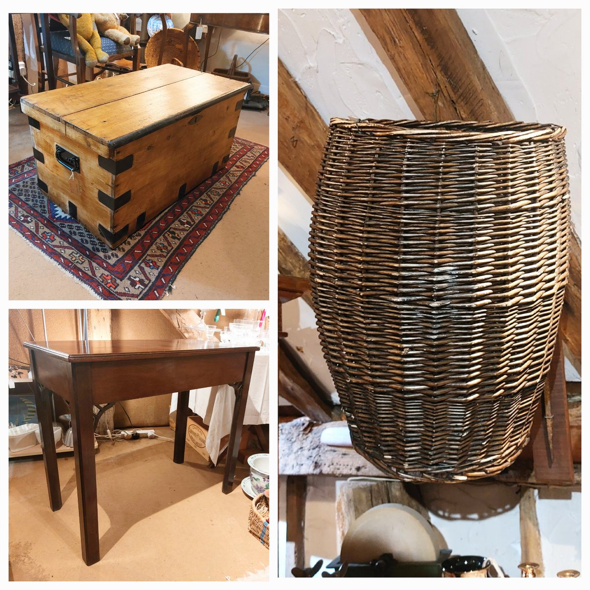 eversleybarn's tweet image. #retrochairs #midcenturychairs #pinechest #vintagebasket #mahoganysidetable #judismithantiques #eversleybarnantiques