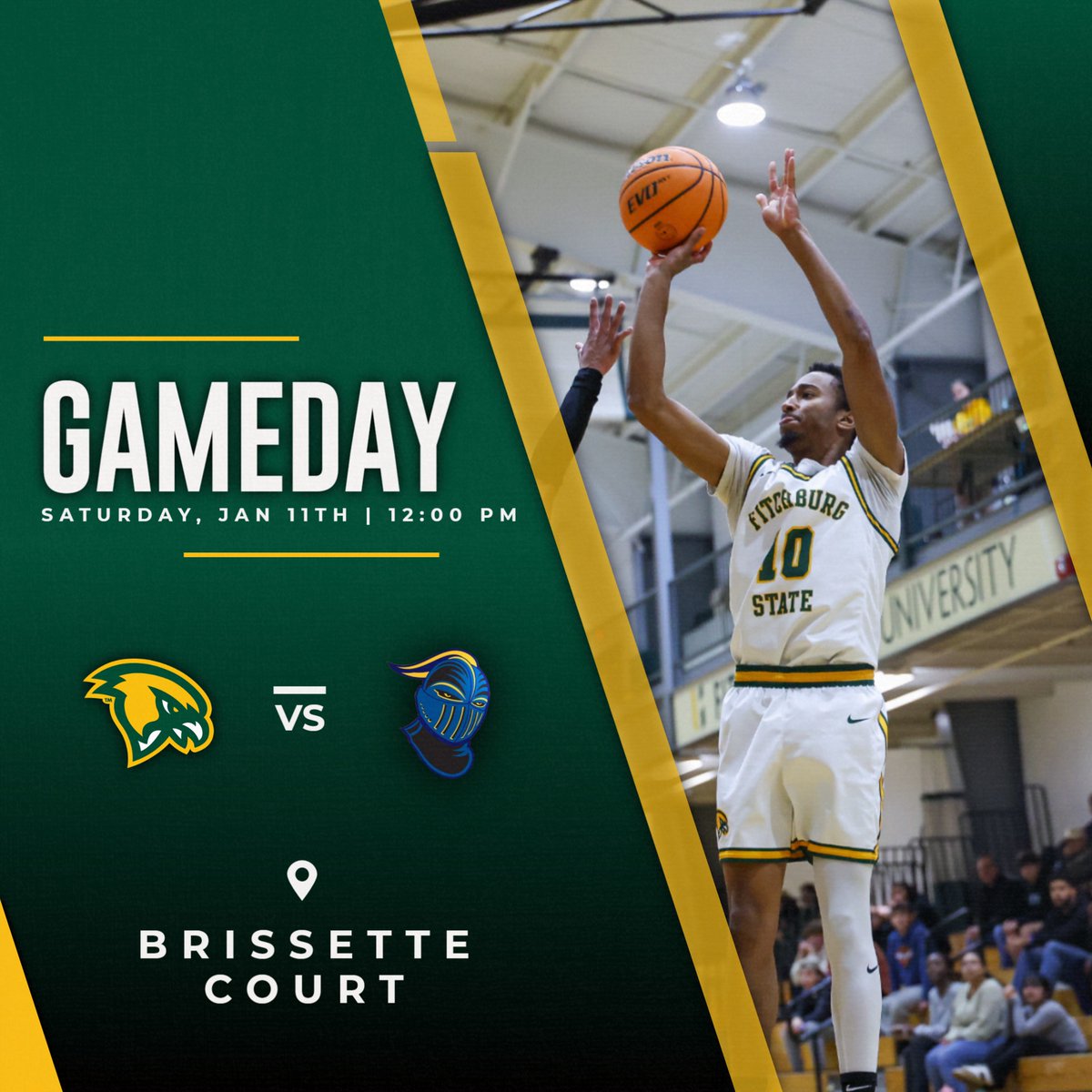 Fitchburg Falcons (@fsu_falcons) on Twitter photo 🏀Game Day🏀MEN'S BASKETBALL I <a href="/FSUFalconsMBB/">FSU Falcons MBB</a>
📍 Brissette Court
🆚 Worcester State
⏰12:00PM
📊bit.ly/40sjrXD
📺bit.ly/4fUQWX2
#FearTheFlock #TheFalconWay 🏀Game Day🏀MEN'S BASKETBALL I <a href="/FSUFalconsMBB/">FSU Falcons MBB</a>
📍 Brissette Court
🆚 Worcester State
⏰12:00PM
📊bit.ly/40sjrXD
📺bit.ly/4fUQWX2
#FearTheFlock #TheFalconWay