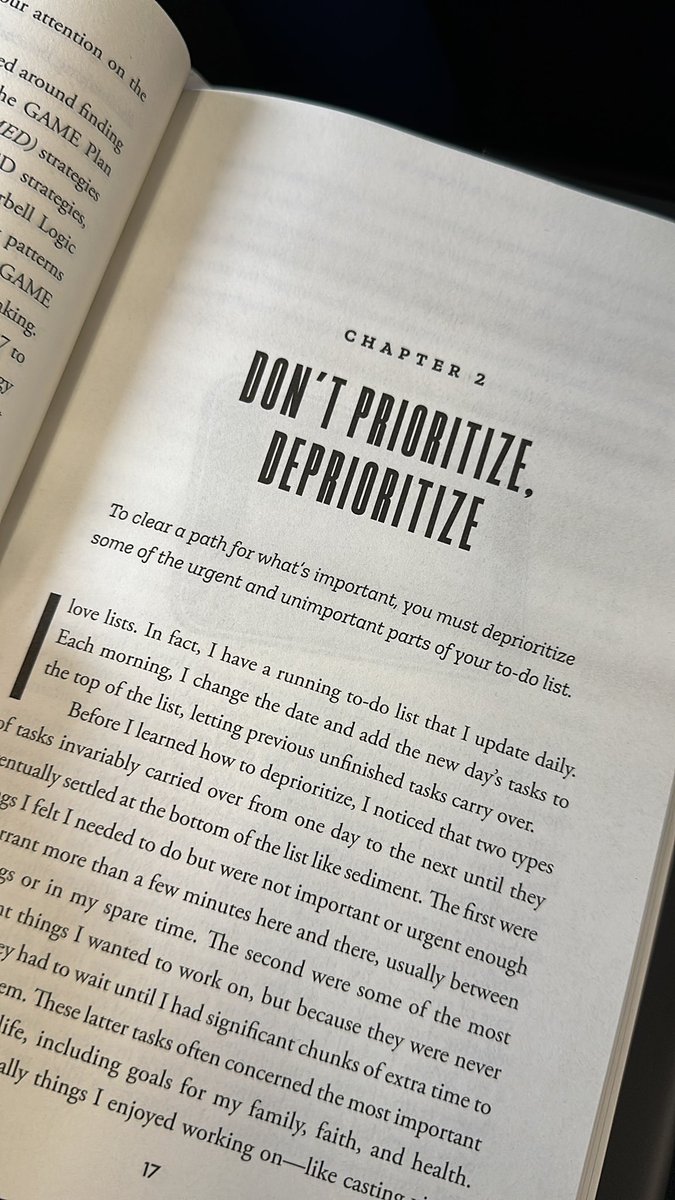 A great reminder of the importance of focusing on the important, especially as a leader.