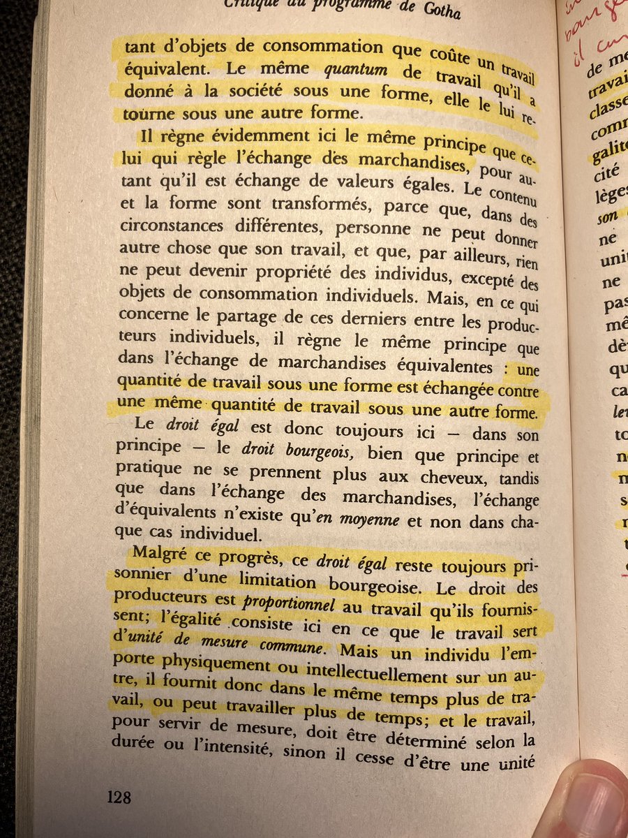 cath_osseuse's tweet photo. Rackham a mieux compris le communisme que Marx Épisode 1684

Ce que Rackham appelle le communisme Marx appelle ça une phase transitoire tout droit sortie du cul de la bourgeoisie où l’égalitarisme aveugle règne encore 

Petit trou du cul éduque toi https://t.co/ZkISKX4qPl