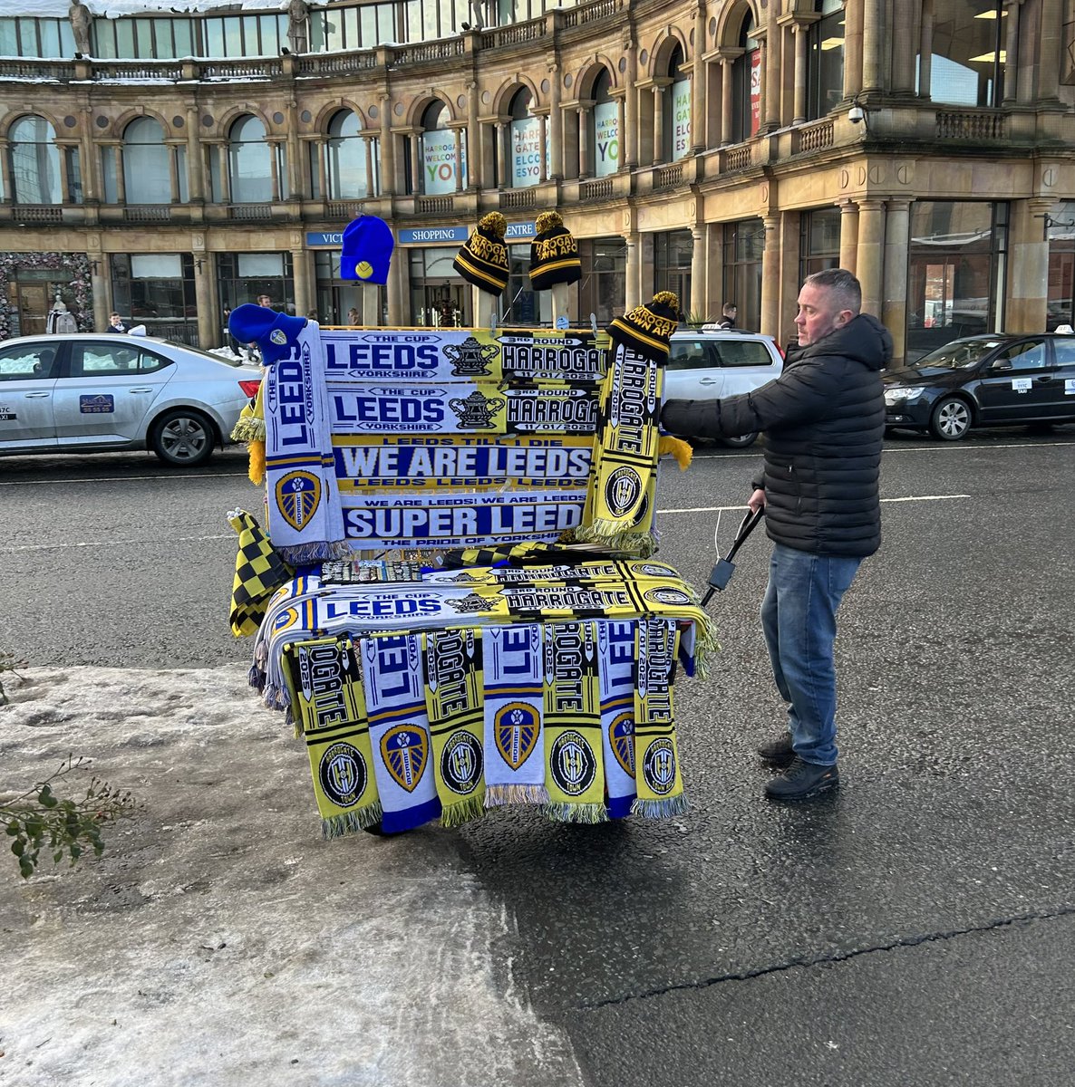 Merching on together.