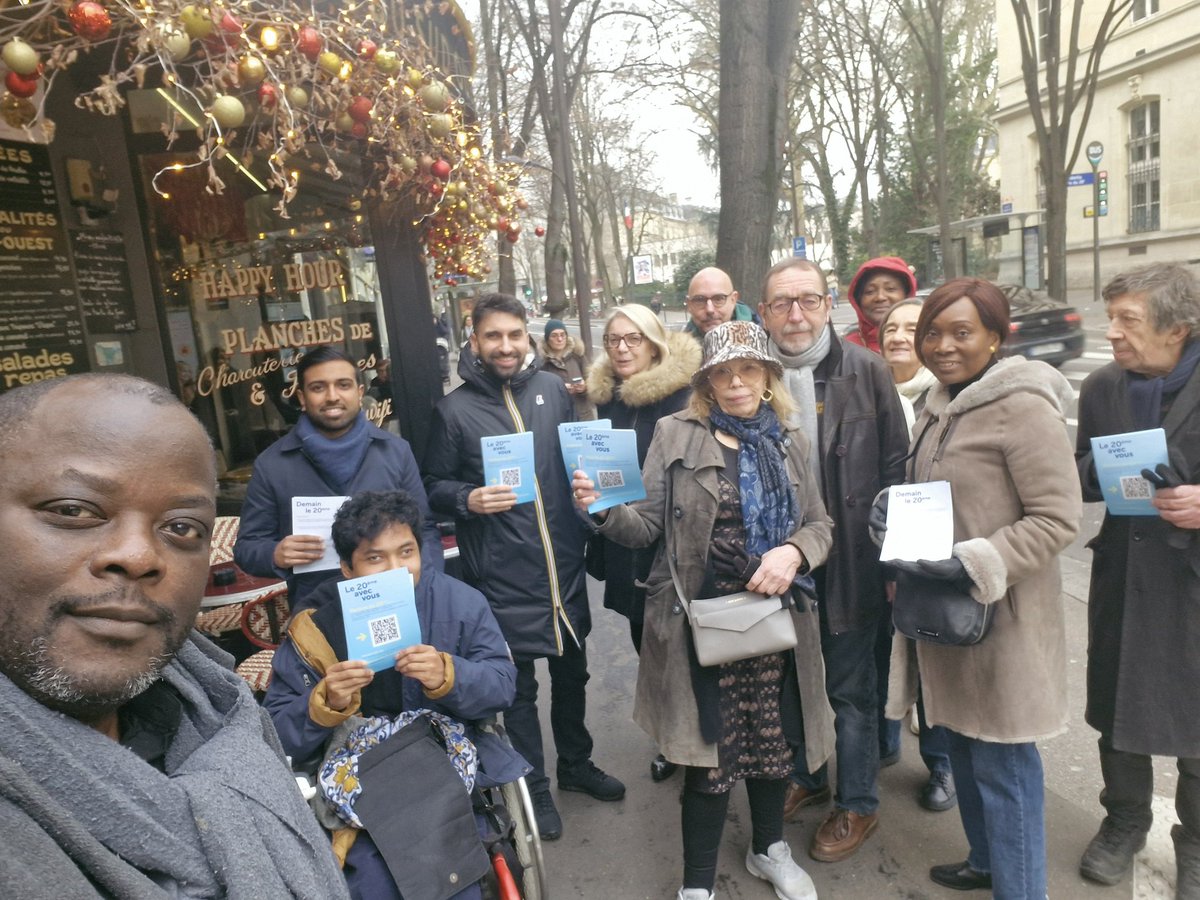 MohamadParis20's tweet photo. 🚀Reprise de nos activités pour les habitantes et habitants de #Paris20, et écrire une nouvelle page dans l'arrondissement et à #Paris
✊️Belle motivation!
💡Des réflexions concrètes pour améliorer le quotidien de nos concitoyennes et concitoyens
🇨🇵🇪🇺 https://t.co/JjBf01919W