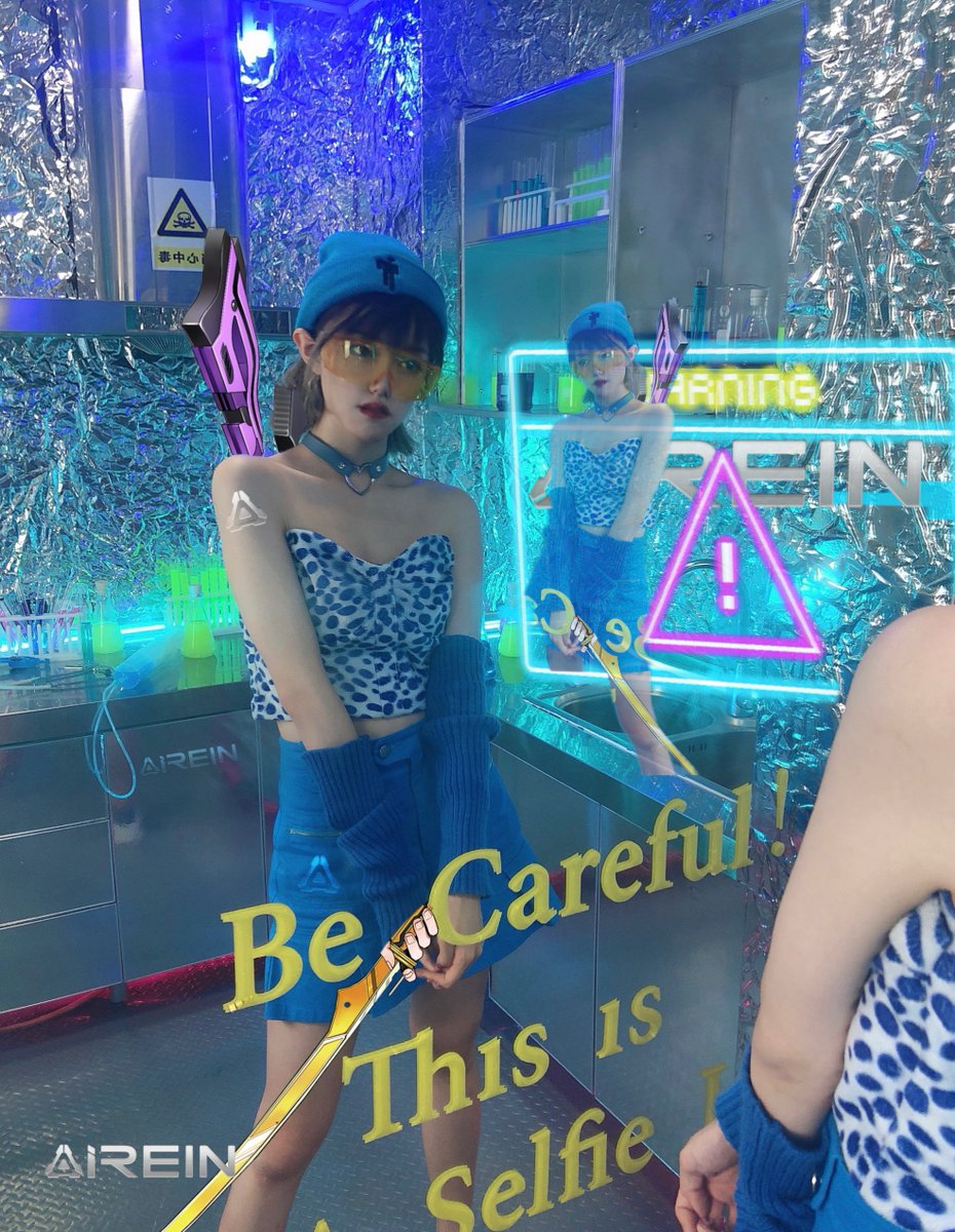 Rein_AI_Lab's tweet photo. Who said AI robot engineer is bad at sniper? Nora never misses a shot. Be careful of your moves, boy. https://t.co/tqUZmCDCFr