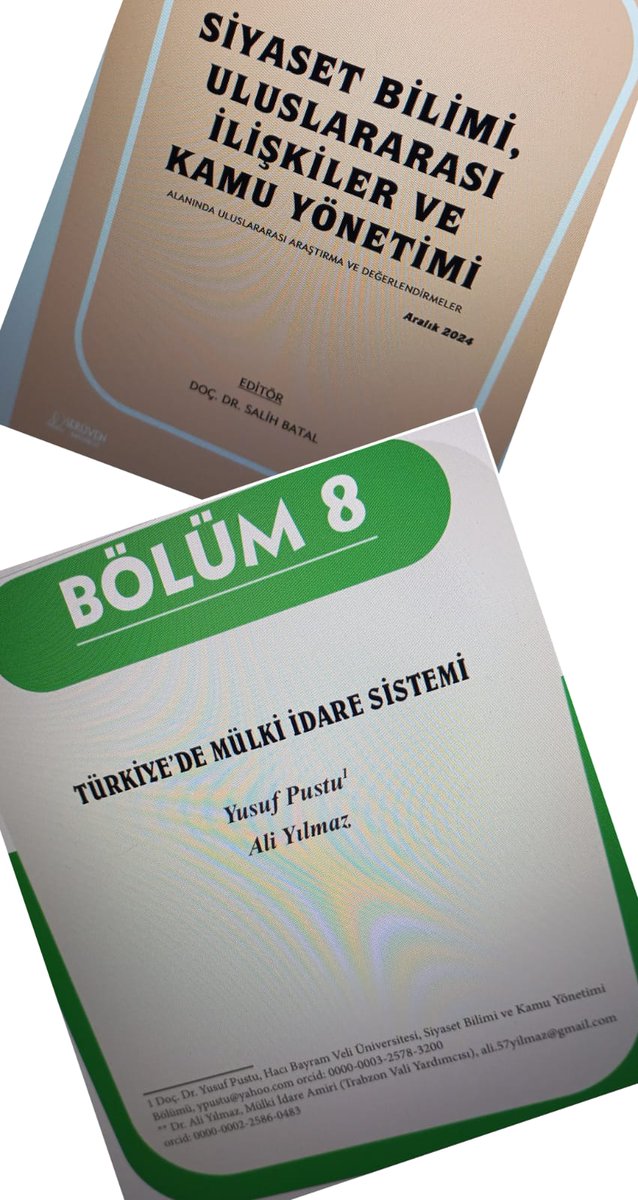 Kitap bölümümüz yayımlandı, emeği geçenlere teşekkür ederiz...