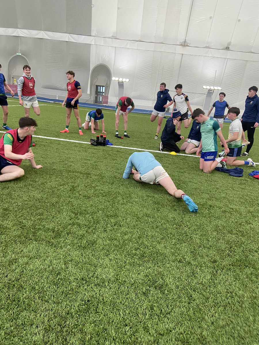 Another productive morning with the Leitrim ‘A’ schools team 🟩🟨