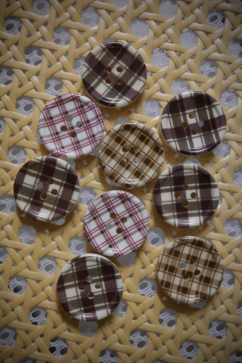 레어메이드 신상 체크 단추 너무 귀엽다✨