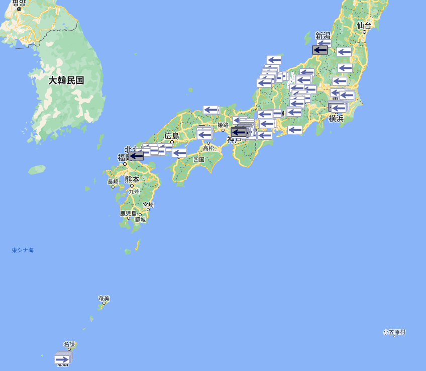 roadsignmania's tweet photo. 左折可の地図のURL https://t.co/7OHO9d9Uxp https://t.co/fc4IJAZDLJ