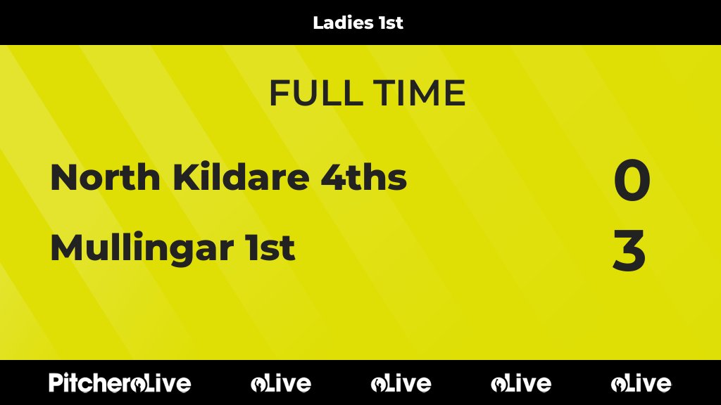 FULL TIME: North Kildare 4ths 0 - 3 Mullingar 1st
#NORMUL #Pitchero
mullingarhc.com/teams/236823/m…
