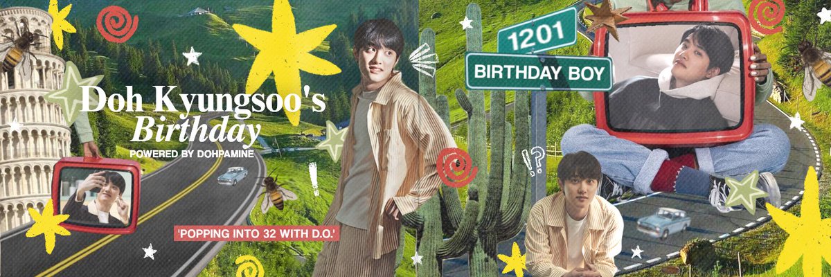 We would be very grateful if everyone could wear something we’ve prepared to honor this day. This kind gesture for D.O.'s 32nd birthday celebration truly shows how much we appreciate and love you. Together, let’s commemorate this momentous day.

🖇️ Bingkai.in/kyungsoobirthd…