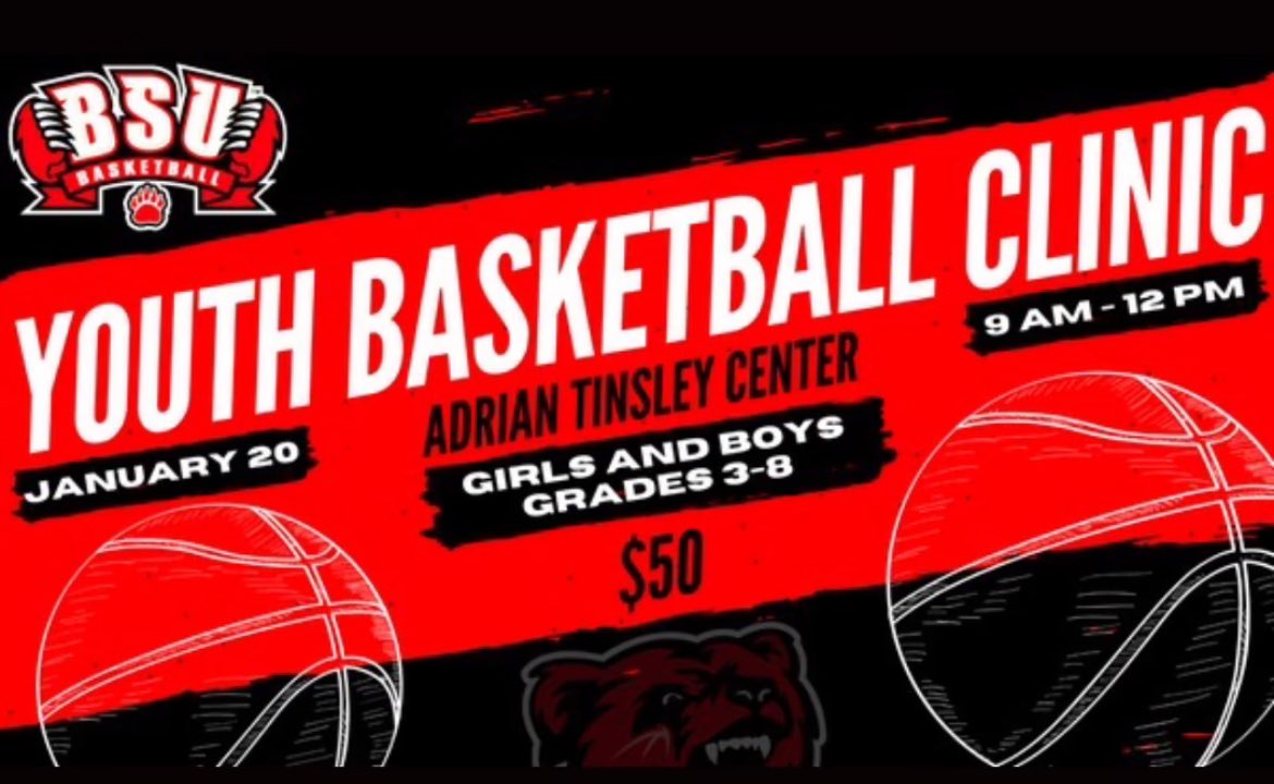 Hi Millis Athletes!! My team and the Men’s team are hosting another basketball clinic on January 20th! Here’s another chance to get better! I would love to see 02054 represent! ❤️🏀<a href="/MillisAthletics/">Millis Athletics</a> 

bsubears.com/InsideAthletic…