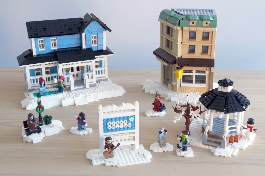 ThatBrickSite's tweet photo. We're a little obsessed with this excellent Lego Ideas submission based on Gilmore Girls, designed by @BrickinNick.

Give it a look: https://t.co/5MzhLyytOO https://t.co/Z0tmjzWFDW