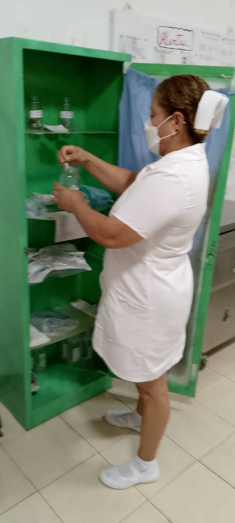 🇨🇺🇻🇪 En el CDI Pedro Medina Fuguett del Estado Falcón trabajo diario de Enfermería.
#CubaPorLaVida
#CubaCoopera