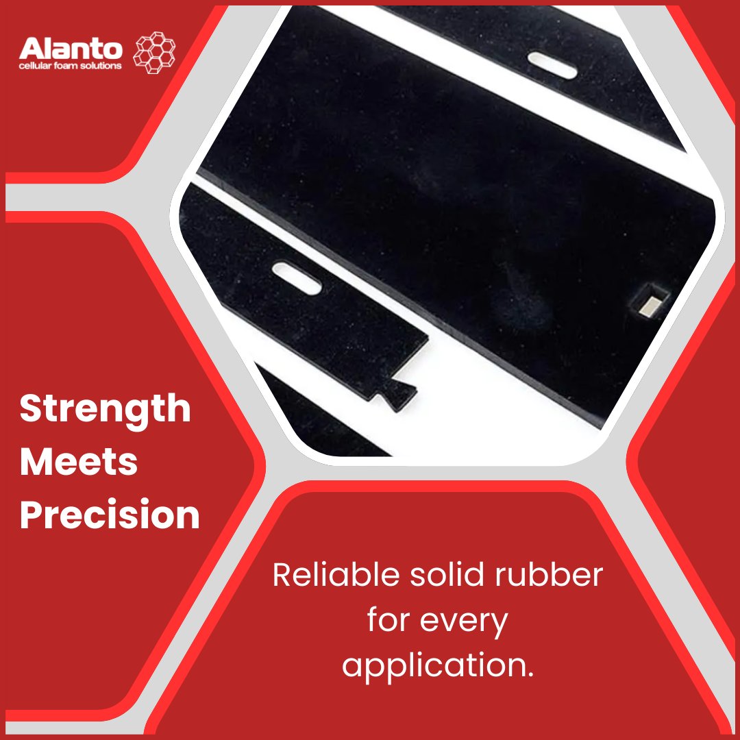 AlantoLtd's tweet photo. Solid Rubber Solutions for Every Industry
Boost durability and efficiency in your projects with our top-quality solid rubber products.
Discover your perfect match here: https://t.co/ozGPLoegB2
#SolidRubber #IndustrialSolutions #DurabilityMatters #PrecisionEngineering #Alanto https://t.co/BeUUl7zP3f