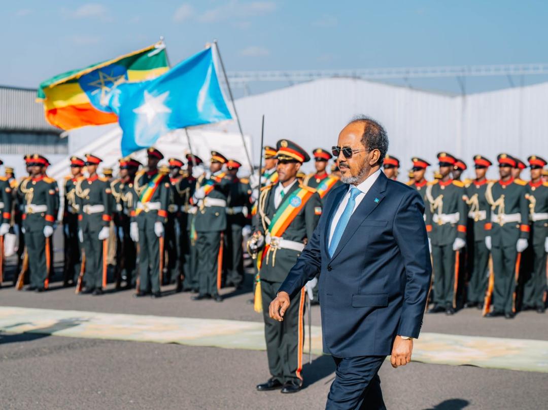 I warmly welcome President <a href="/HassanSMohamud/">Hassan Sheikh Mohamud</a>, President of the Federal Republic of Somalia, on his working visit to Ethiopia.