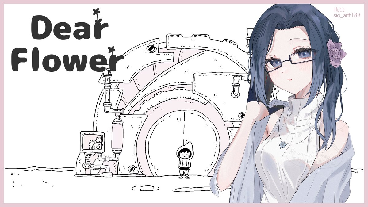 Ririka_Y_'s tweet photo. #りーライブ 明日14:00～の配信はこちら！

【Dear Flower】不思議な世界を知る【雪代莉々華 / #Vtuber】
#DearFlower #ゲーム実況

明日は雰囲気ゲー！
台詞やテキストがないので見るもの聞くものがすべて。
体験版だけじゃ全然シナリオが掴めなかったので楽しみ！！

↓配信リンクはツリーへ↓ https://t.co/6QHg5JHonn