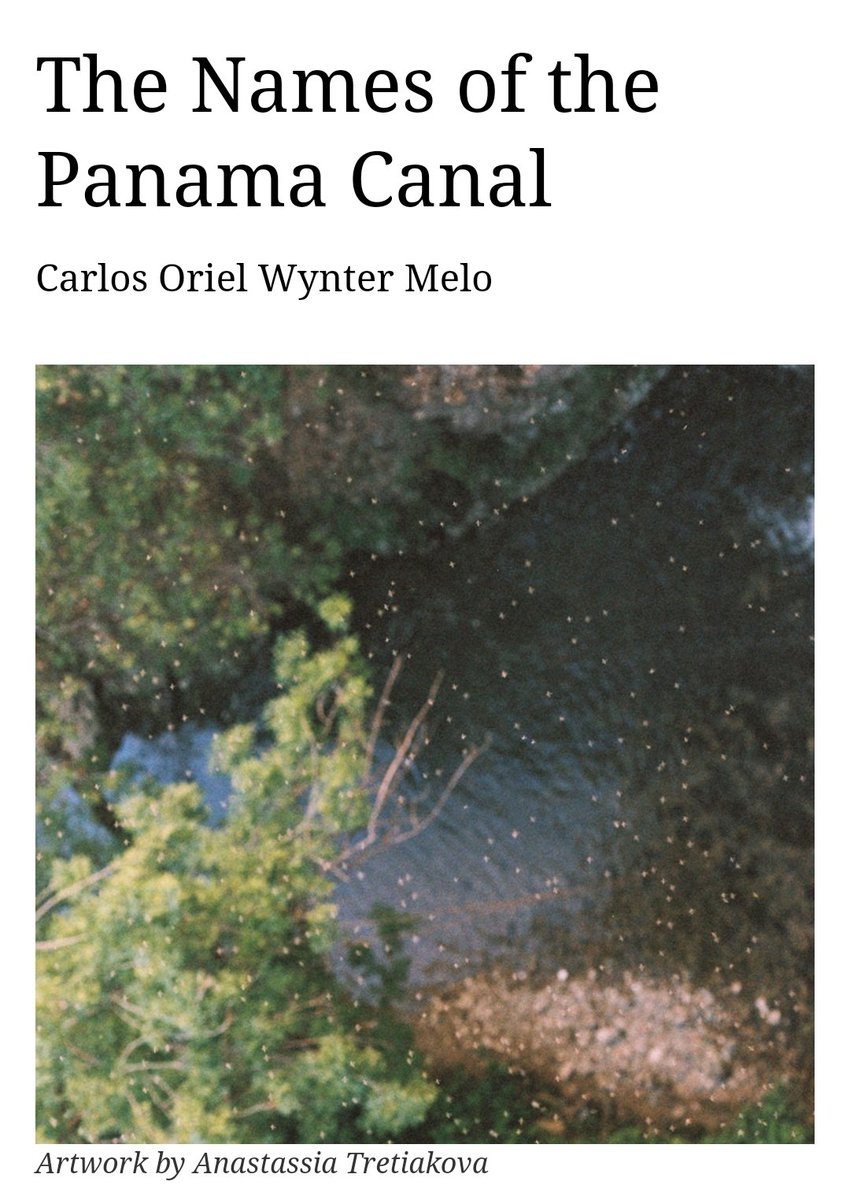 Donald Trump's name is not and will not be in the history of the Panama Canal.

Memory of Latin American history.
<a href="/realDonaldTrump/">Donald J. Trump</a>

asymptotejournal.com/nonfiction/car…