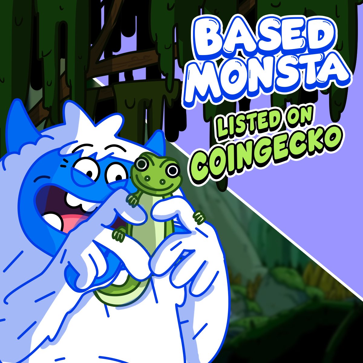 BasedMonsta's tweet photo. 🔥 WE’RE LIVE ON COINGECKO! 🔥

The beast has officially landed on CoinGecko! 🌀💎

Track Based Monsta, check the stats, and watch as we dominate Base Chain. The grind is BASED and the numbers don’t lie.

👉 View us here: https://t.co/bzlK1hJBMA

Let’s keep climbing, fam. The Monsta is just getting started. Remember to vote with a "🚀" to show your support.