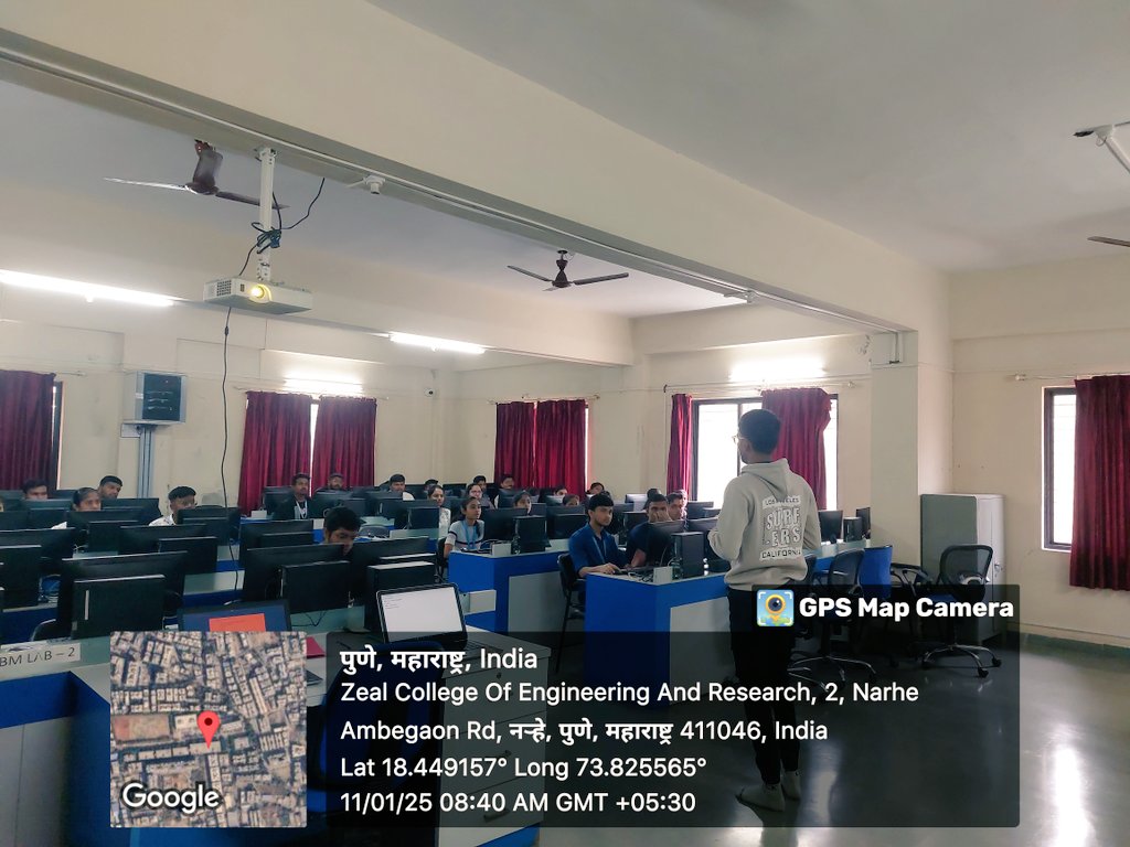 theomkute's tweet photo. Starting with the Technical Club.
Gave brief overview of different Tech-Stacks.
#AIML #TechnicalClub #ZCOER https://t.co/3AVuI9mqBE