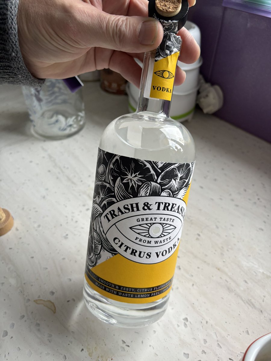 A 12 mile round trip to <a href="/marksandspencer/">M&S</a> and we’re now attempting to get the remaining cork out this bottle of vodka 🙄