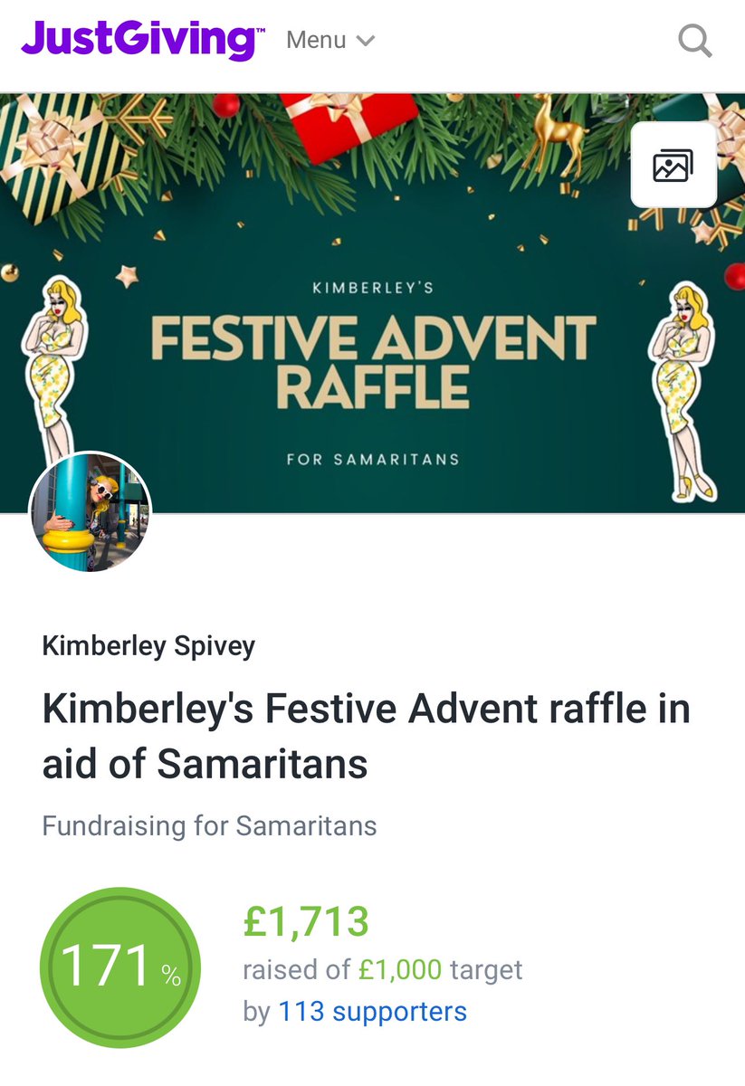 Kimberley Owen (@kimberleymdisco) on Twitter photo Hello friends. I wanted to take a moment to thank everyone who purchased raffle tickets and donated prizes for my festive advent beer raffle. We raised Ā£1,713 for <a href="/samaritans/">Samaritans</a> šš»
Let me know if your prize hasnāt made it to you - Iāll get it sorted ASAP.
š Hello friends. I wanted to take a moment to thank everyone who purchased raffle tickets and donated prizes for my festive advent beer raffle. We raised Ā£1,713 for <a href="/samaritans/">Samaritans</a> šš»
Let me know if your prize hasnāt made it to you - Iāll get it sorted ASAP.
š