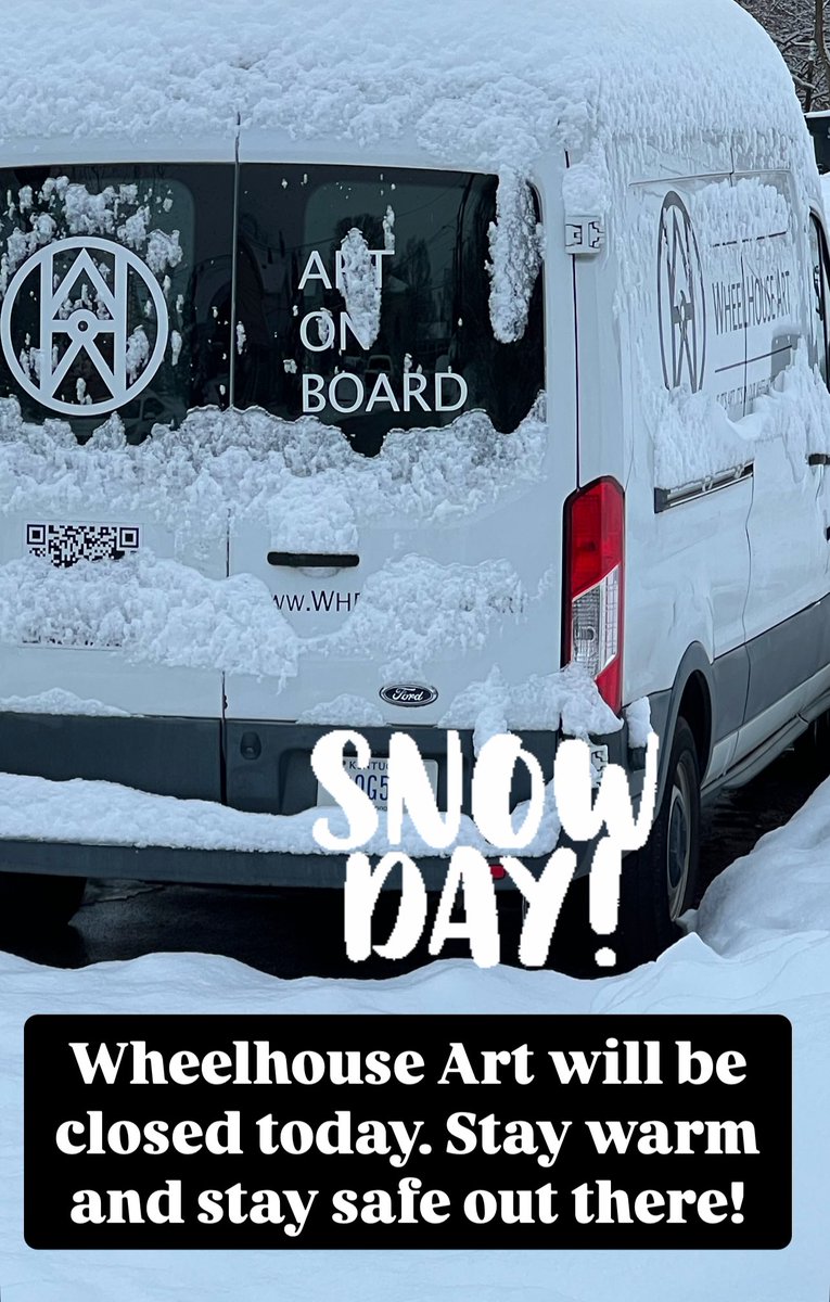 Wheelhouse Art will be closed today, so it’s a shop online day. 

wheelhouse.art

We’ll reopen on Tuesday at 10:00am.