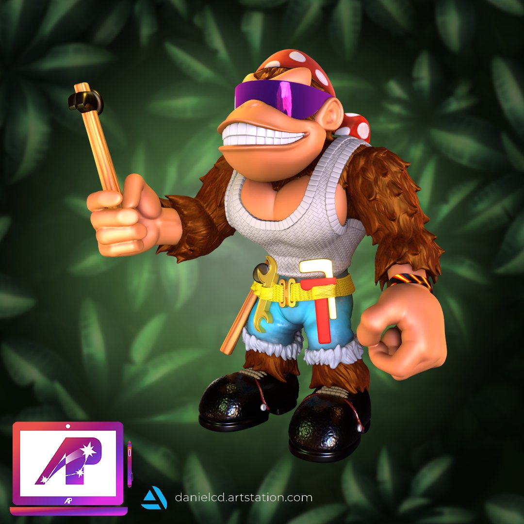 Alpha_Pictoris's tweet photo. 🐒 Funky Kong DKC 3 version • 3D files
➡️ Download 3D print model: https://t.co/Jl7rdXv9Xs
💡 Designed by AlphaPictoris
@cults3d #3DPrinting #3DPrinter #Printable #STLfile #DonkeyKong #funkykong #dkc3 #nintendofanart #NintendoSwitch2 #nintendo #snes #3dprint #3dart https://t.co/vDlae8uLav