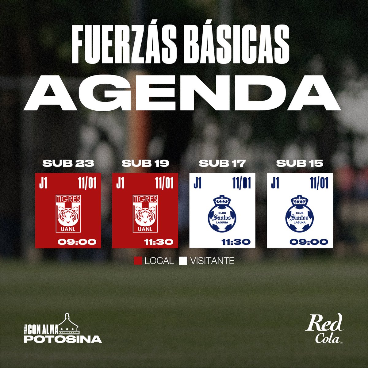 AtletideSanLuis's tweet photo. 🗓 ¡Así jugarán nuestros #JuvenilesADSL este fin de semana en el #Clausura2025!

No te pierdas todos los detalles de los encuentros por nuestras redes sociales. 📲

#ConAlmaPotosina https://t.co/02WiUh9g2A