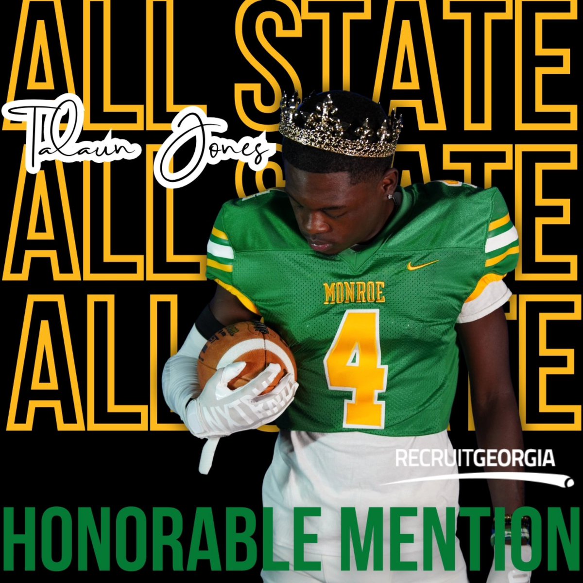 MonroeFTBL's tweet photo. Congratulations to our student-athletes who made the @RecruitGeorgia and AJC All-State Teams. 🌪🌪🌪 https://t.co/upND3sQuPq