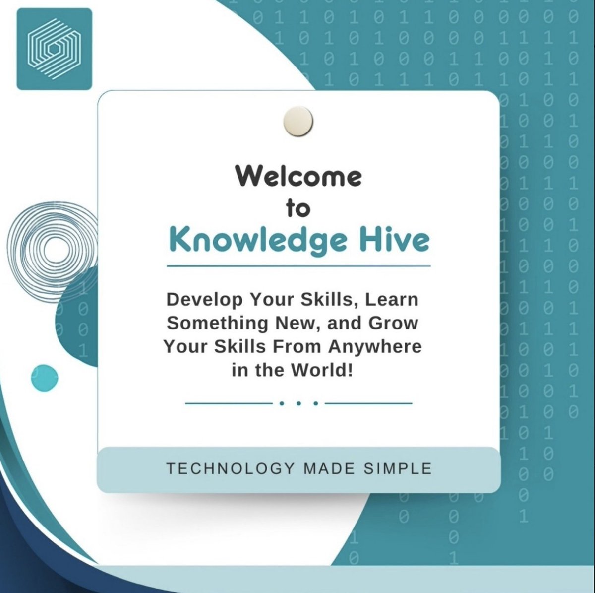 knowledgehive37's tweet image. Knowledge Hive is an IT learning platform designed to empower individuals and professionals with in-demand technical skills.
💡 &quot;Empowering your tech journey, one skill at a time.&quot;

#KnowledgeHive #ITLearning #SkillDevelopment #LearnAndGrow