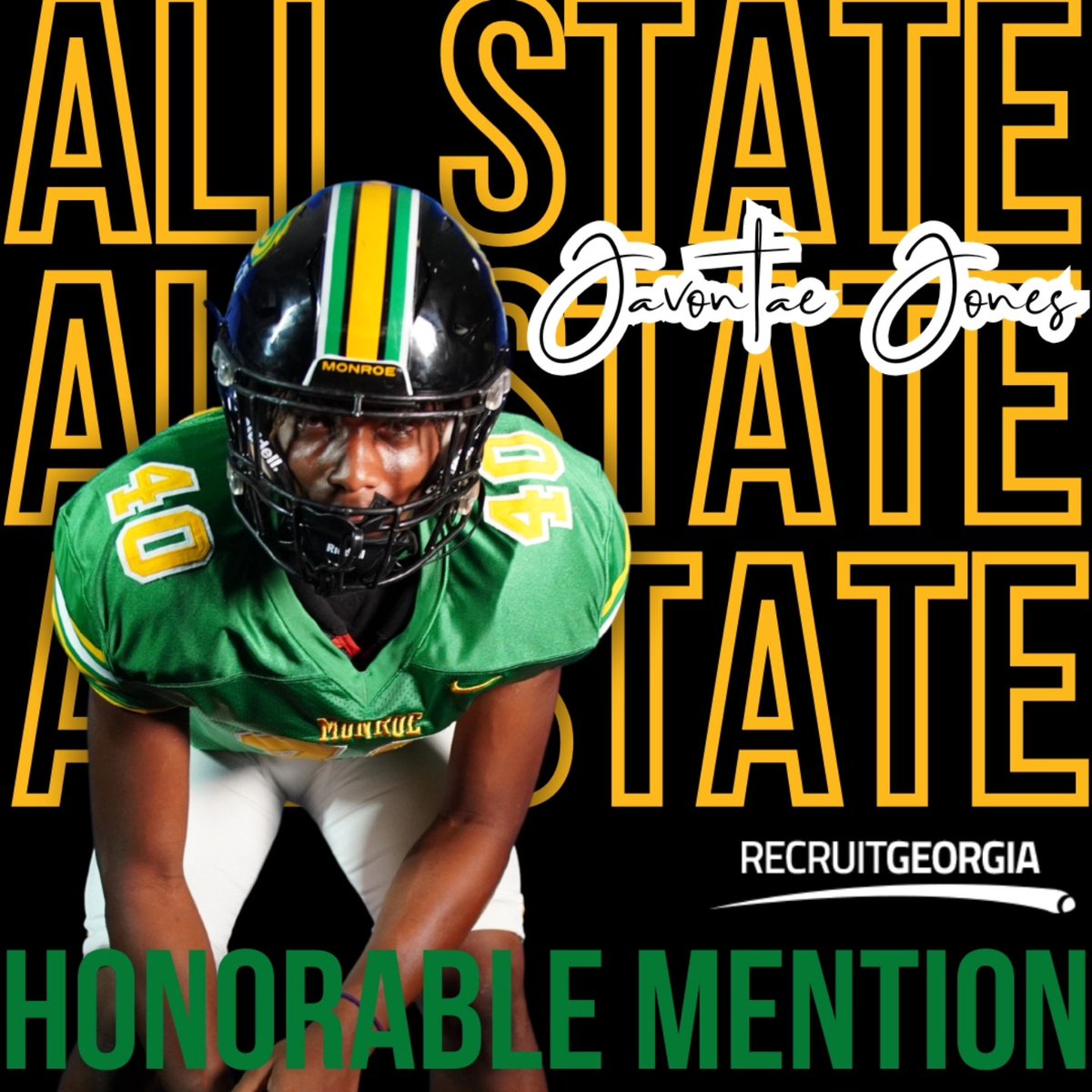 MonroeFTBL's tweet photo. Congratulations to our student- athletes who made the @RecruitGeorgia All-State Team. https://t.co/ovQ9klpLaO