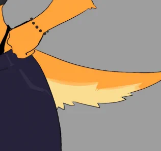 big fan of how her tail has fluffed up over time tbh