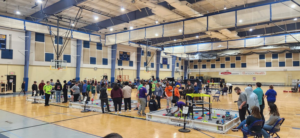 99904 is back at it! This weekend at GC looks to be a good one. #NPHSrobotics