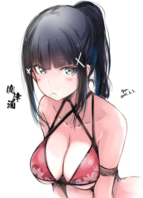 #寒い時こそ水着絵を貼ろう 