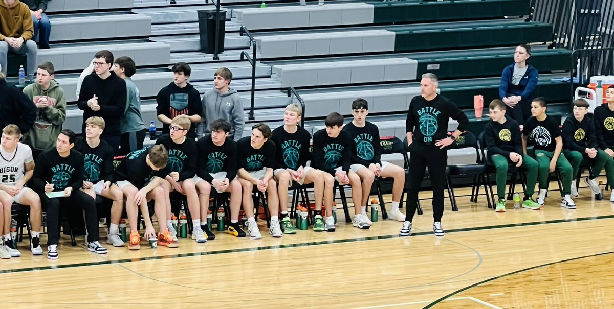 kidsanddreams's tweet photo. Huge thanks to the @ccgirlsbball and boys 🏀 teams for rocking our Battle On shirts last night. Really enjoyed talking to both teams about our mission! Best of luck to the Bison the rest of the season! #autism #BattleOn #dreambig #hope #kidsanddreams https://t.co/ojyIbzTBTk