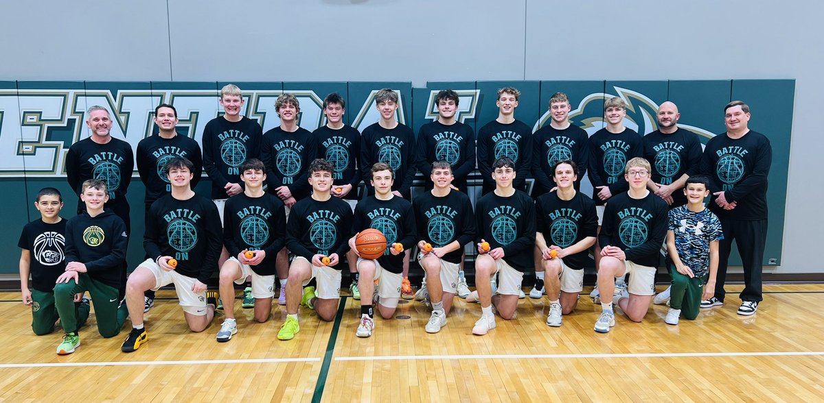kidsanddreams's tweet photo. Huge thanks to the @ccgirlsbball and boys 🏀 teams for rocking our Battle On shirts last night. Really enjoyed talking to both teams about our mission! Best of luck to the Bison the rest of the season! #autism #BattleOn #dreambig #hope #kidsanddreams https://t.co/ojyIbzTBTk