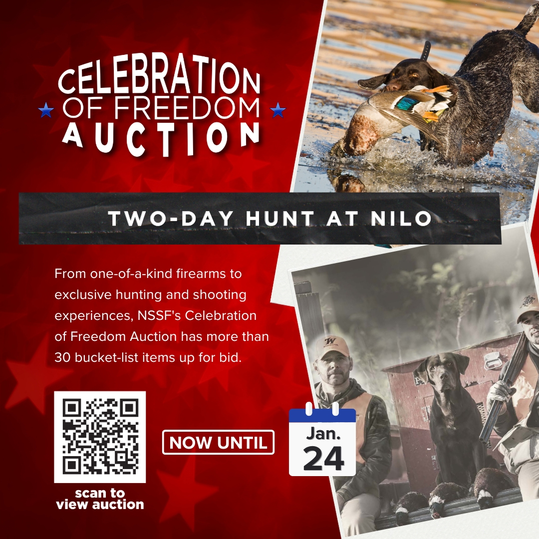NSSF's tweet photo. Bring a hunting buddy and experience a two-day hunting camp in 2025 with a professional Team Winchester sport shooter at NILO. Get more details and place your bid. 👉 https://t.co/85N0qzWvQ0

#auction #nssf #gunvote #huntauction #NILO #huntingcamp #hunt2025 #Winchester #teamwinchester #birdhunting