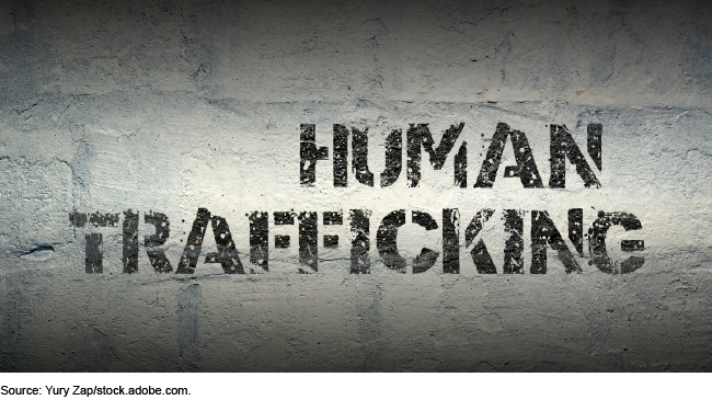 USGAO's tweet photo. U.S. federal contractors are prohibited from engaging in human trafficking. But allegations persist.   

This Human Trafficking Awareness Day, learn about our recommendations to help ensure the government doesn’t fund human trafficking: https://t.co/ePWUMfkDQL https://t.co/2HE2UYEAzg