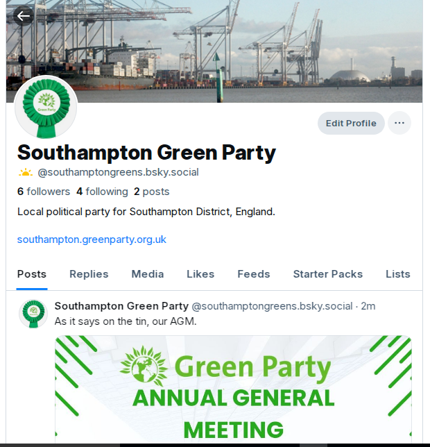 We are over at Bluesky with the   🦋