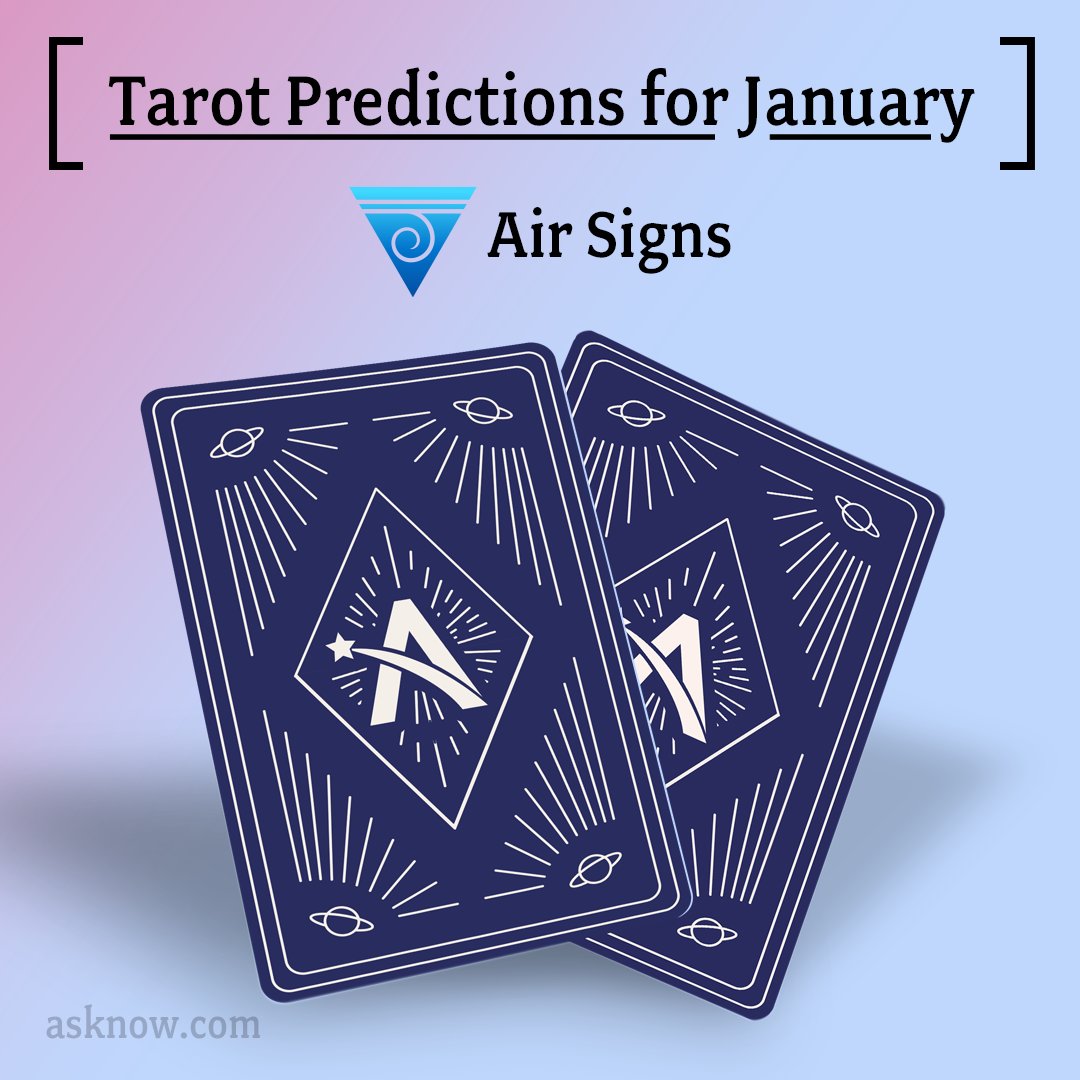 AskNowAdvice's tweet photo. 🔮 Air Signs, let's see what January's cards reveal! 💨Gemini ♊: New chapters. Libra ♎: Balance brings outcomes. Aquarius ♒: Your vision is the way! Need clarity? Our gifted advisors await you! 🌟https://t.co/lOqJrassv5
#Gemini #Libra #Aquarius #TarotPredictions #January2025 https://t.co/5eACEkrAE0