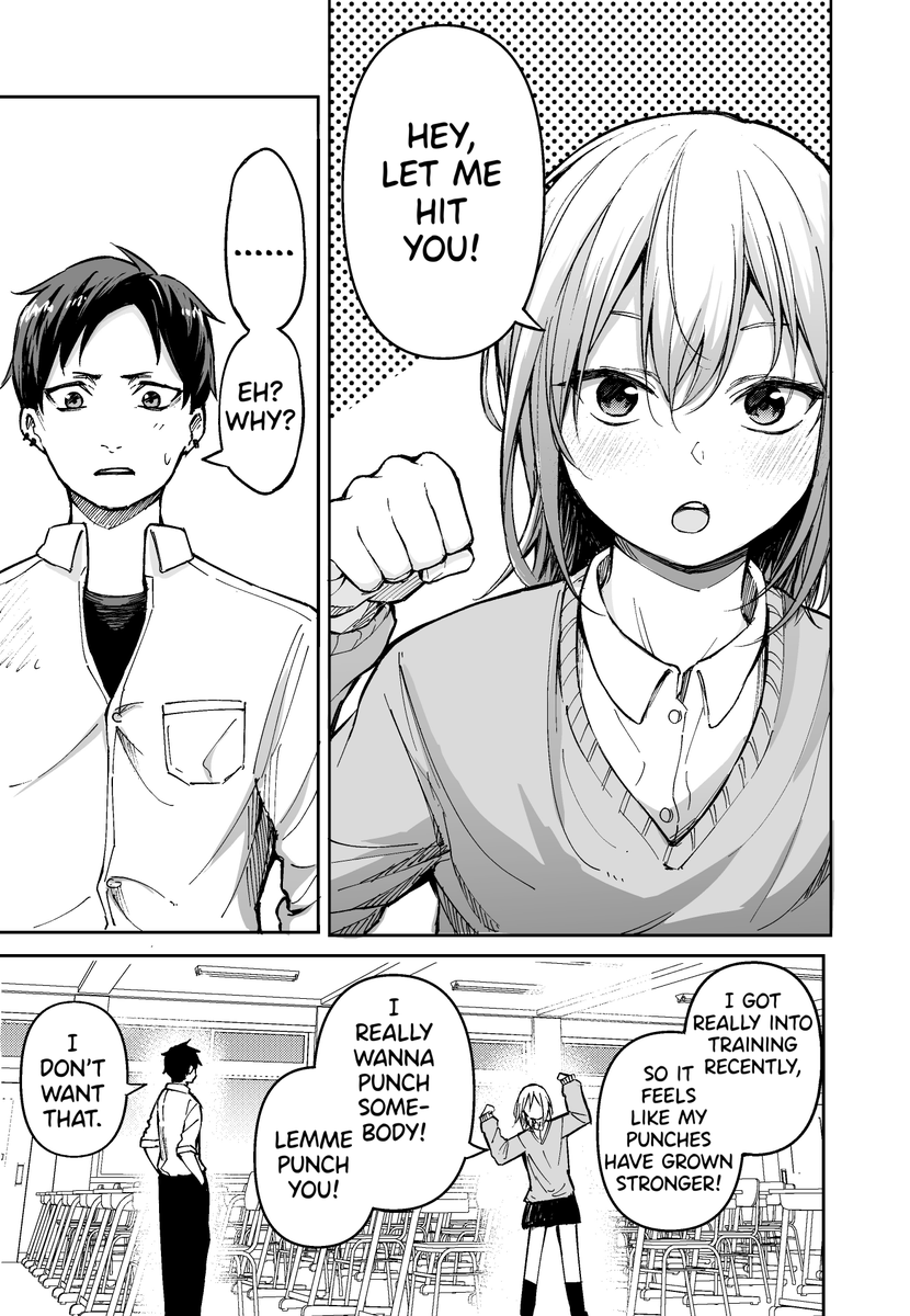 @medatarou1 English version! [Childhood friends who always keep their distance.] (1/2) 