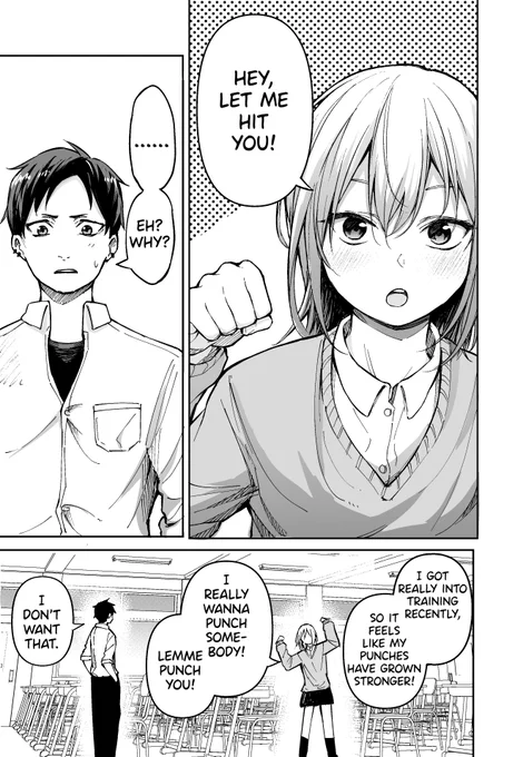 @medatarou1 English version! [Childhood friends who always keep their distance.] (1/2) 