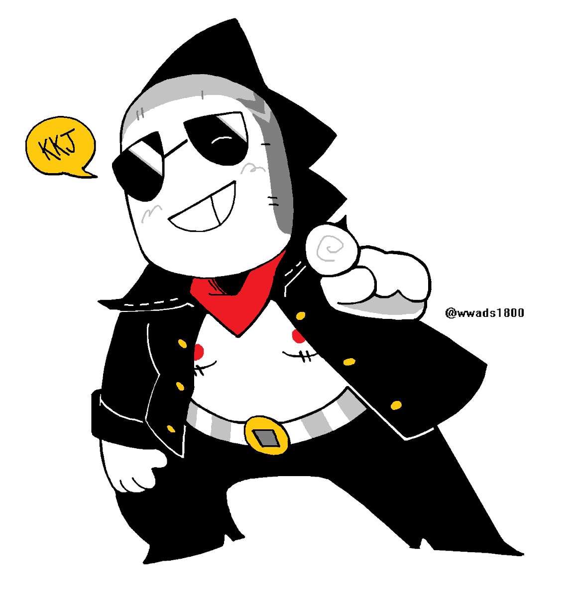 today marks 4 years since i first played Hopeful :-D
redrew the first beltboy i ever drew!
#lisathehopeful #lisarpg