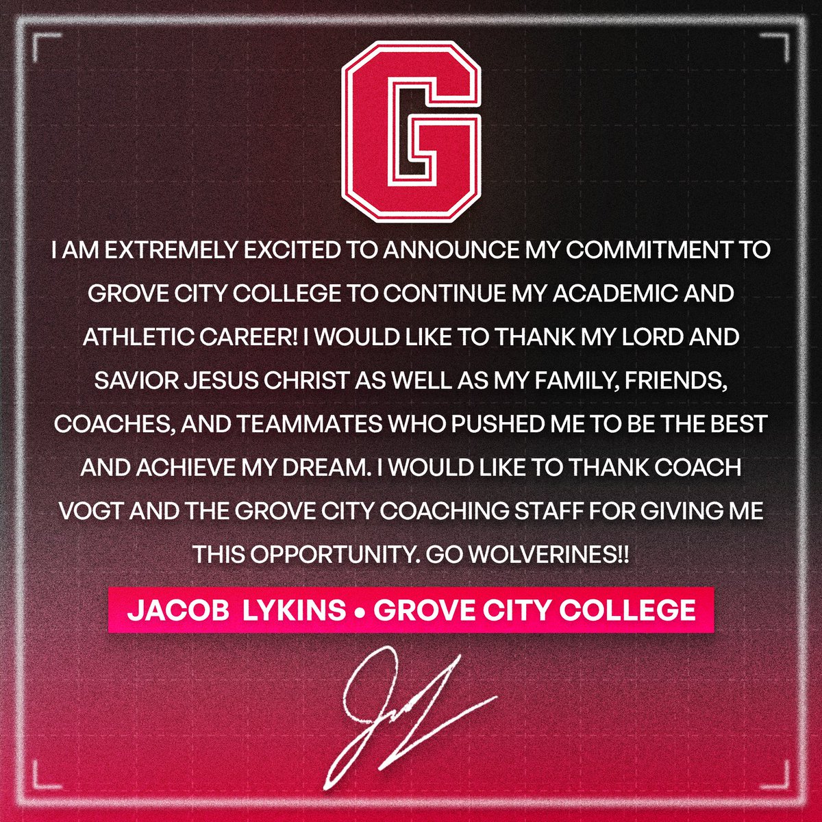 JacobLykins25's tweet image. #AGTG I’m HOME!! 🔴⚪️ #Wolverine
#Thankyou #GodsPlan #Committed
@CoachDanVogt @CoachDiDonato @CoachBaney @CoachBBrest @coachkendall_ @CoachGMatthews @jakewhitmer @GCC_FB