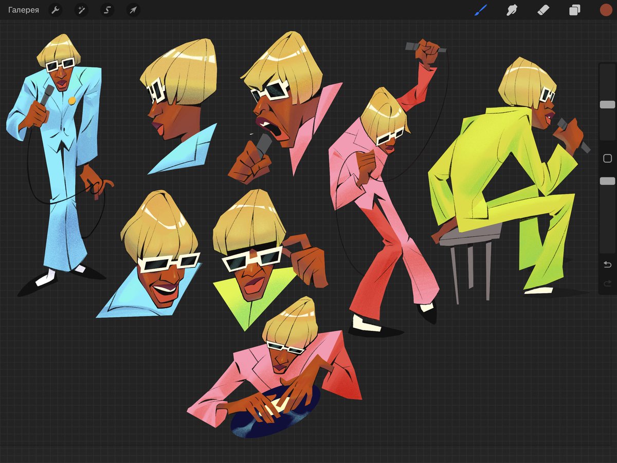 anf_arts's tweet image. homework 
#TylerTheCreator #procreate