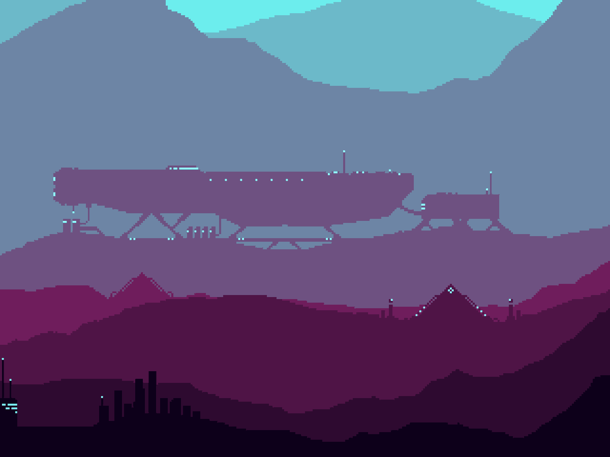arijkx_'s tweet photo. Mars City [ 5 ] #pixelart #ドット絵 #gamedevelopment https://t.co/doZQJ2gg6B