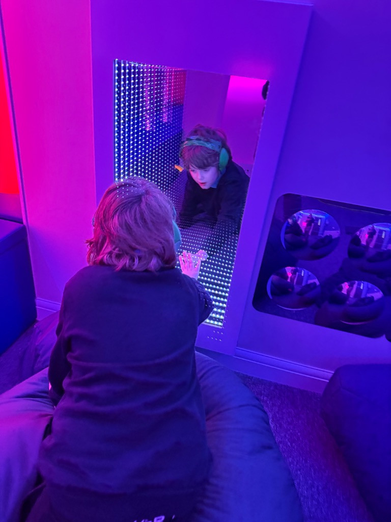 NewsteadAcademy's tweet photo. Super Sensory Time!
We are fortunate to have had a massive upgrade to our Sensory rooms at Newstead. This will mean we can offer even better learning and sensory opportunities for all our pupils. We are already loving exploring the new technologies on offer! https://t.co/TQVBYqGNNX