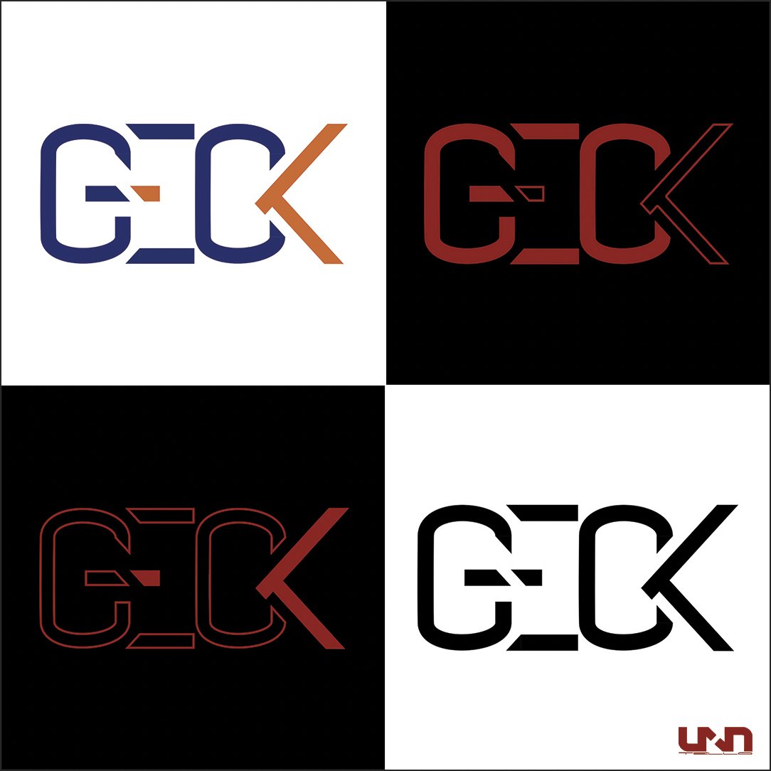 KarlusTello's tweet photo. Another logo haha
.....this time for GECK, a friend's nickname
(that's not him in the photo) https://t.co/f9sAj1lCR3