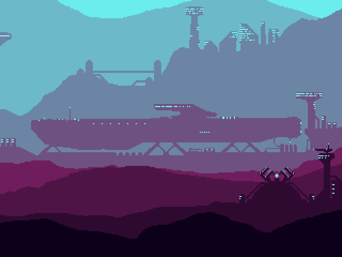 arijkx_'s tweet photo. Mars City [ 6 ] #pixelart #ドット絵 #gamedevelopment https://t.co/9W2efLDgN9