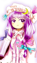 dailytouhous's tweet image. The Touhou of the day is: Patchouli Knowledge!