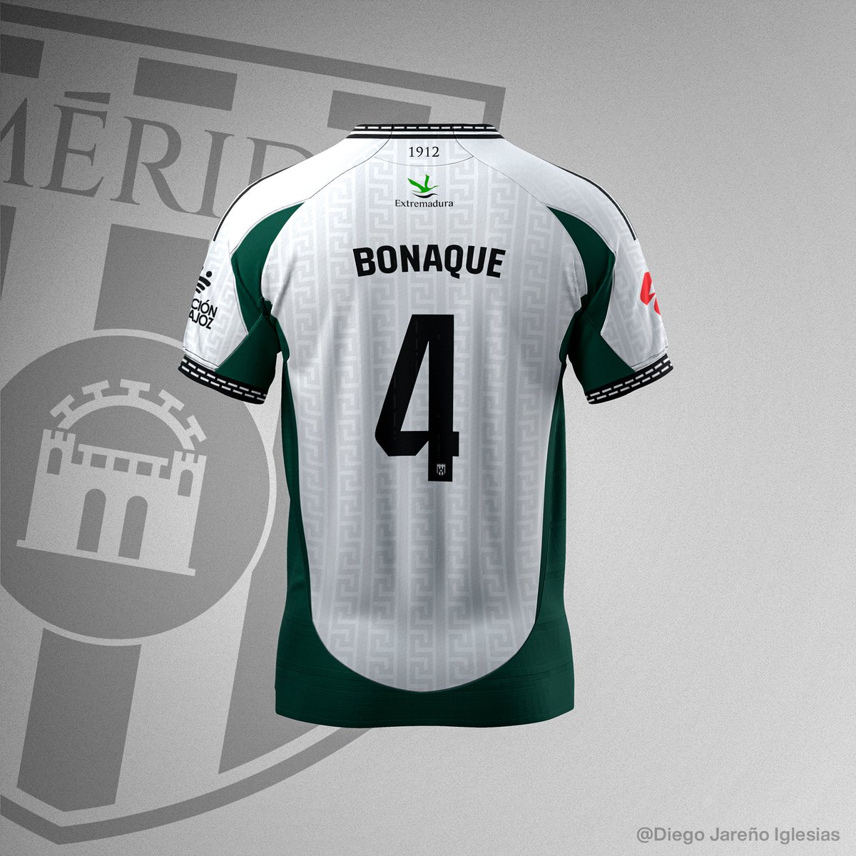 ¿Os imagináis al <a href="/Merida_AD/">A.D. Mérida</a> volviendo al fútbol profesional? 

Bueno pues como abonado que desea eso y que Extremadura vuelva al sitio que se merece he diseñado esto 👇🏻

Camiseta conmemorativa de aquella primera temporada en primera división (95-96). ¡Espero que os guste! 🟢⚪⚫